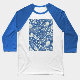 Robins on blue Baseball T-Shirt